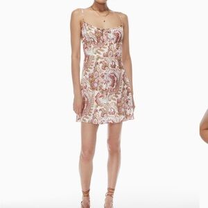 ARITZIA Wilfred Bellow Mini Dress
